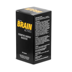 Brain Actives, koncentracja, pamięć, energia emocjonalna, Ashwagandha, Rhodiola Rosea, Caffeine Anhydrous, adaptogen, kofeina, l-tyrozyna, to nowoczesny suplement diety będący najlepszym wsparciem dla mózgu. koncentracja, pamięć, energia emocjonalna,