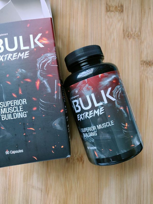 Bulk Extreme to nowoczesny suplement diety przeznaczony dla osób trenujących siłowo. testosteron, Przyrost masy mięśniowej, Zwiększenie siły i wytrzymałości, Wsparcie regeneracji, Wzrost poziomu energii, Korzeń Maca, Fenugreek Extract, Ashwagandha, Saw Palmetto