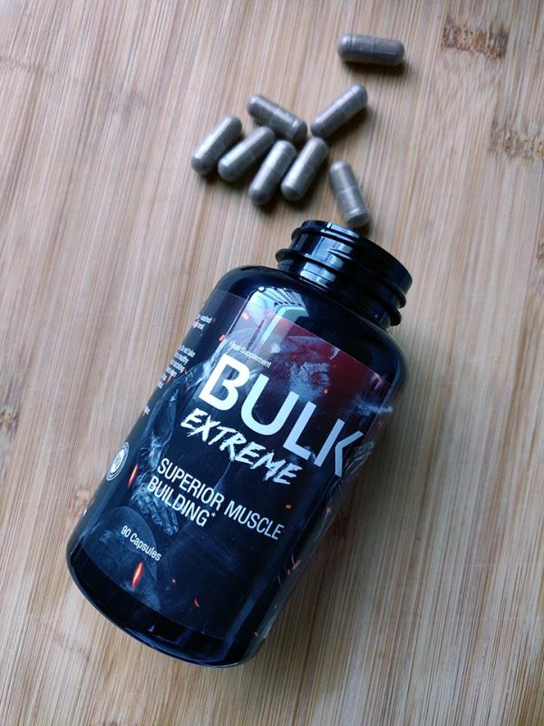 Bulk Extreme to nowoczesny suplement diety przeznaczony dla osób trenujących siłowo. testosteron, Przyrost masy mięśniowej, Zwiększenie siły i wytrzymałości, Wsparcie regeneracji, Wzrost poziomu energii, Korzeń Maca, Fenugreek Extract, Ashwagandha, Saw Palmetto