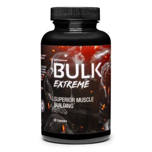 Bulk Extreme to nowoczesny suplement diety przeznaczony dla osób trenujących siłowo. testosteron, Przyrost masy mięśniowej, Zwiększenie siły i wytrzymałości, Wsparcie regeneracji, Wzrost poziomu energii, Korzeń Maca, Fenugreek Extract, Ashwagandha, Saw Palmetto
