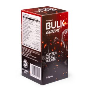 Bulk Extreme to nowoczesny suplement diety przeznaczony dla osób trenujących siłowo. testosteron, Przyrost masy mięśniowej, Zwiększenie siły i wytrzymałości, Wsparcie regeneracji, Wzrost poziomu energii, Korzeń Maca, Fenugreek Extract, Ashwagandha, Saw Palmetto Bulk Extreme to nowoczesny suplement diety przeznaczony dla osób trenujących siłowo. testosteron, Przyrost masy mięśniowej, Zwiększenie siły i wytrzymałości, Wsparcie regeneracji, Wzrost poziomu energii, Korzeń Maca, Fenugreek Extract, Ashwagandha, Saw Palmetto
