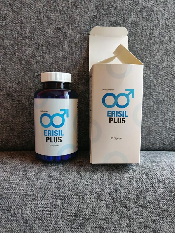 Erisil Plus idealny na potencję, poprawa krążenia krwi, zwiększenie poziomu testosteronu, wzmacnia libido, ochrona prostaty, korzeń maca, palma sabałowa, buzdyganek naziemny, l-arginina, cynk