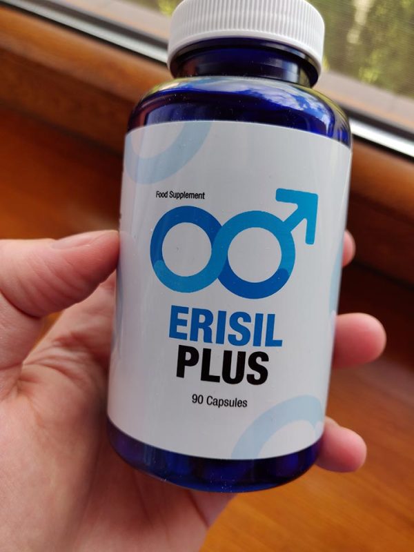 Erisil Plus idealny na potencję, poprawa krążenia krwi, zwiększenie poziomu testosteronu, wzmacnia libido, ochrona prostaty, korzeń maca, palma sabałowa, buzdyganek naziemny, l-arginina, cynk