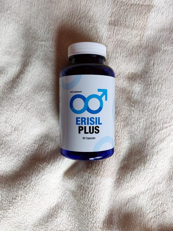 Erisil Plus idealny na potencję, poprawa krążenia krwi, zwiększenie poziomu testosteronu, wzmacnia libido, ochrona prostaty, korzeń maca, palma sabałowa, buzdyganek naziemny, l-arginina, cynk