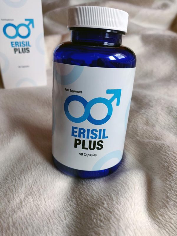 Erisil Plus idealny na potencję, poprawa krążenia krwi, zwiększenie poziomu testosteronu, wzmacnia libido, ochrona prostaty, korzeń maca, palma sabałowa, buzdyganek naziemny, l-arginina, cynk