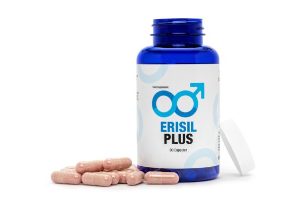 Erisil Plus idealny na potencję, poprawa krążenia krwi, zwiększenie poziomu testosteronu, wzmacnia libido, ochrona prostaty, korzeń maca, palma sabałowa, buzdyganek naziemny, l-arginina, cynk
