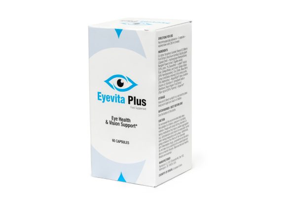 Eyevita Plus - zdrowie oczu, zdrowe oczy, ochrona przed promieniowaniem, poprawia ostrość widzenia, redukcja zmęczenia oczu, ochrona przed starzeniem, luteina, zeaksantyna, witamina a, witamina e, cynk, selen