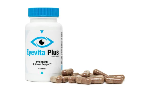 Eyevita Plus - zdrowie oczu, zdrowe oczy, ochrona przed promieniowaniem, poprawia ostrość widzenia, redukcja zmęczenia oczu, ochrona przed starzeniem, luteina, zeaksantyna, witamina a, witamina e, cynk, selen
