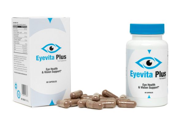 Eyevita Plus - zdrowie oczu, zdrowe oczy, ochrona przed promieniowaniem, poprawia ostrość widzenia, redukcja zmęczenia oczu, ochrona przed starzeniem, luteina, zeaksantyna, witamina a, witamina e, cynk, selen