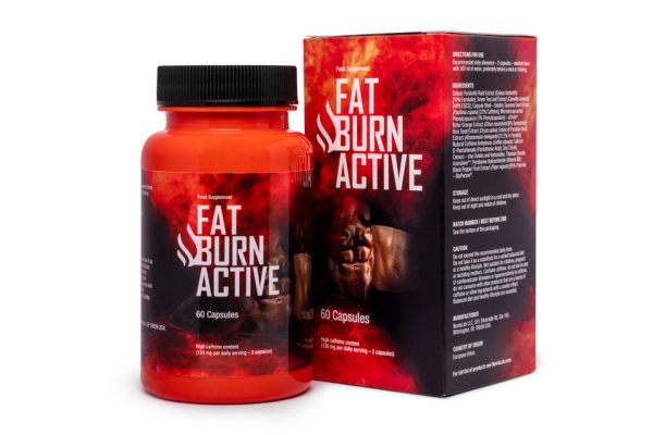 Fat Burn Active - odchudzanie, metabolizm, kontrola apetytu, koncentracja, energia, zielona herbata, gorzka pomarańcza, kofeina, chrom, cayenne, witamina b6