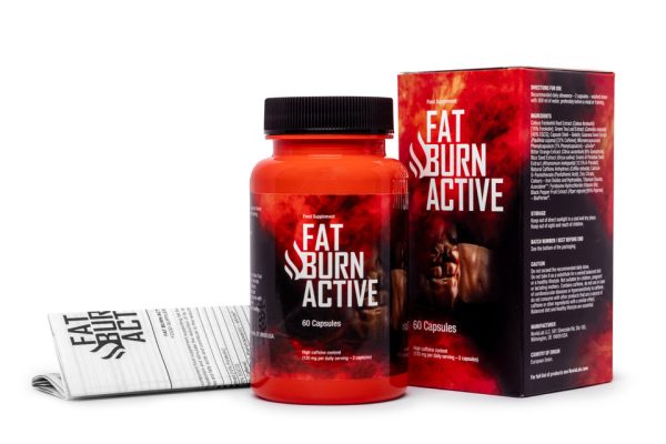 Fat Burn Active - odchudzanie, metabolizm, kontrola apetytu, koncentracja, energia, zielona herbata, gorzka pomarańcza, kofeina, chrom, cayenne, witamina b6