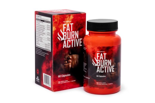 Fat Burn Active - odchudzanie, metabolizm, kontrola apetytu, koncentracja, energia, zielona herbata, gorzka pomarańcza, kofeina, chrom, cayenne, witamina b6
