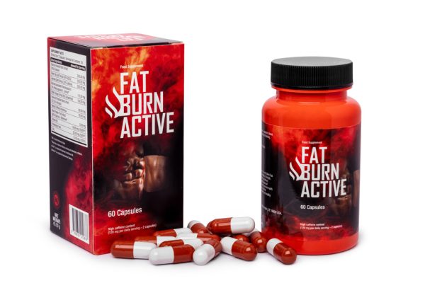 Fat Burn Active - odchudzanie, metabolizm, kontrola apetytu, koncentracja, energia, zielona herbata, gorzka pomarańcza, kofeina, chrom, cayenne, witamina b6