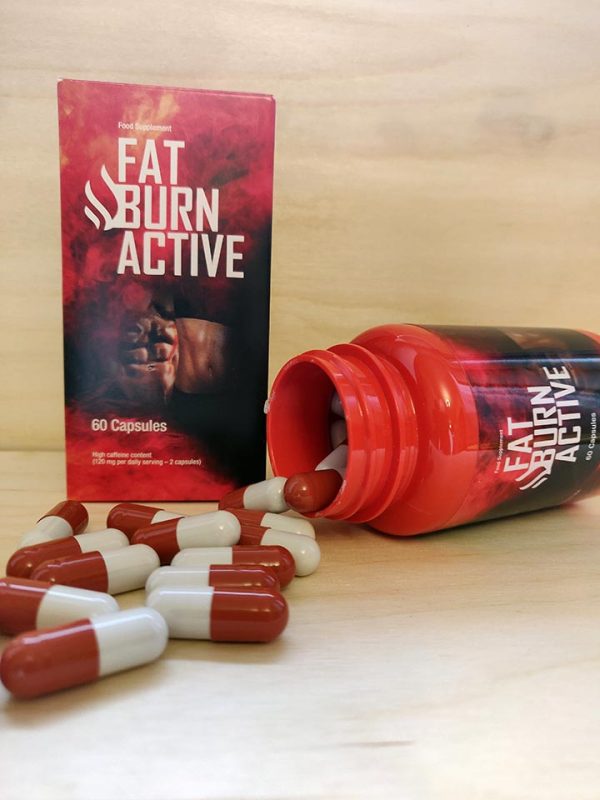 Fat Burn Active - odchudzanie, metabolizm, kontrola apetytu, koncentracja, energia, zielona herbata, gorzka pomarańcza, kofeina, chrom, cayenne, witamina b6