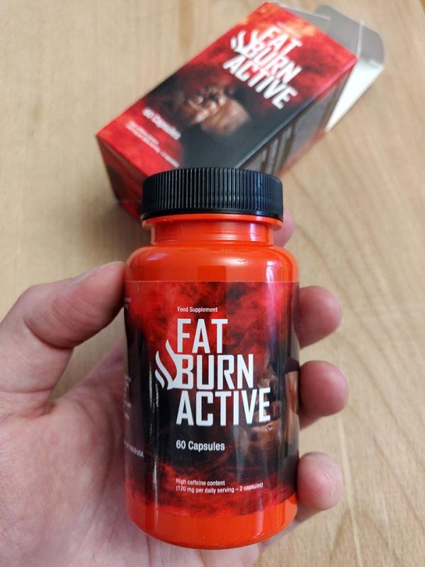 Fat Burn Active - odchudzanie, metabolizm, kontrola apetytu, koncentracja, energia, zielona herbata, gorzka pomarańcza, kofeina, chrom, cayenne, witamina b6