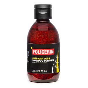 Folicerin - włosy, łysienie, wzmacnia cebulek włosów, stymulacji wzrostu włosów, regeneracja włosów, poprawa kondycji skóry włosów, pokrzywa, biotyna, kozieradka, cynk, zielona herbata