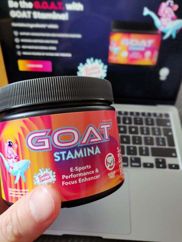 GOAT Stamina, Energia, napój energetyczny, skupienie, wydolność, regeneracja, l-teanina, kofeina, guarana, ashwaganda, witaminy B