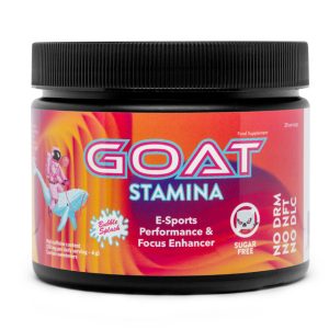 GOAT Stamina, Energia, napój energetyczny, skupienie, wydolność, regeneracja, l-teanina, kofeina, guarana, ashwaganda, witaminy B