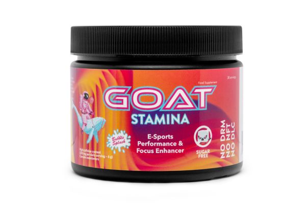 GOAT Stamina, Energia, napój energetyczny, skupienie, wydolność, regeneracja, l-teanina, kofeina, guarana, ashwaganda, witaminy B