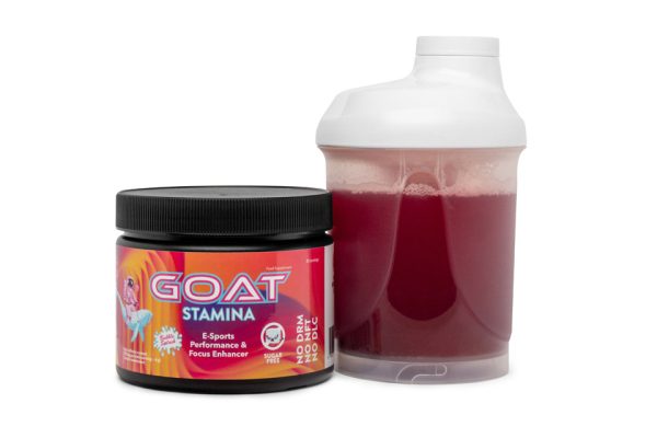 GOAT Stamina, Energia, napój energetyczny, skupienie, wydolność, regeneracja, l-teanina, kofeina, guarana, ashwaganda, witaminy B