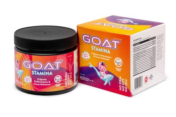 GOAT Stamina, Energia, napój energetyczny, skupienie, wydolność, regeneracja, l-teanina, kofeina, guarana, ashwaganda, witaminy B