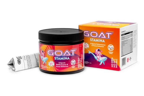 GOAT Stamina, Energia, napój energetyczny, skupienie, wydolność, regeneracja, l-teanina, kofeina, guarana, ashwaganda, witaminy B