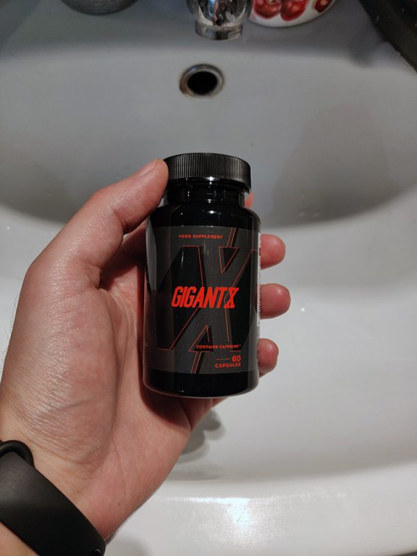 GigantX, potencja, zwiększenie przepływu krwi, testosteron, regeneracja, wydolność, korzeń maca, żeń-szeń, l-arganina, cayenne, selen