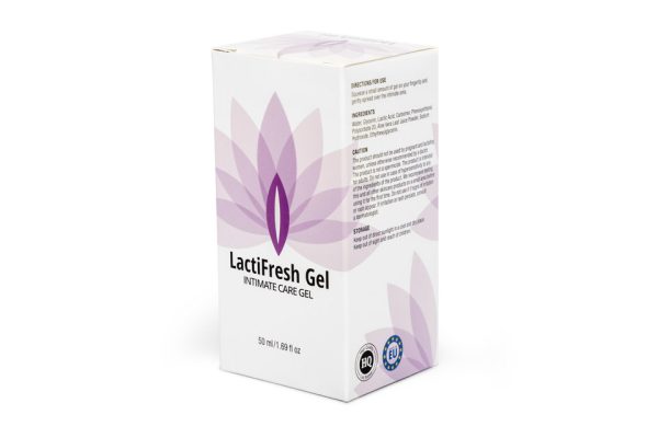 LactiFresh Gel - żel intymny nawilżający ochronny, flora bakteryjna, podrażnienia, infekcje, kwas mlekowy, aloes, nagietek