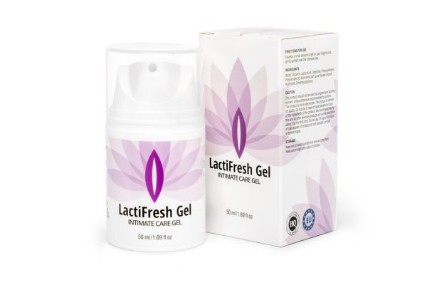 LactiFresh Gel - żel intymny nawilżający ochronny, flora bakteryjna, podrażnienia, infekcje, kwas mlekowy, aloes, nagietek