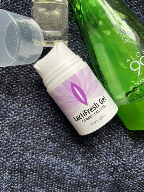 LactiFresh Gel - żel intymny nawilżający ochronny, flora bakteryjna, podrażnienia, infekcje, kwas mlekowy, aloes, nagietek