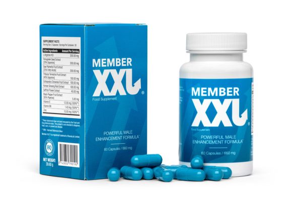 Member XXL - potencja, powiększenie męskości, penisa, ekrekcja, libido, doznania, palma sabałowa, l-arginina, żeń-szeń, cayenne, korzeń maca