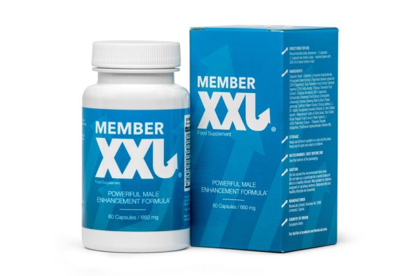 Member XXL - potencja, powiększenie męskości, penisa, ekrekcja, libido, doznania, palma sabałowa, l-arginina, żeń-szeń, cayenne, korzeń maca