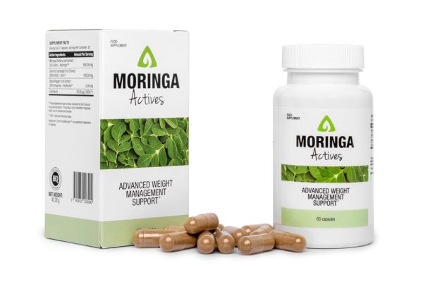Moringa Actives - odchudzanie, kontrola apetytu, poziom cukru, wsparcie zdrowia, moringa,garcinia cambogia, chrom, piperina