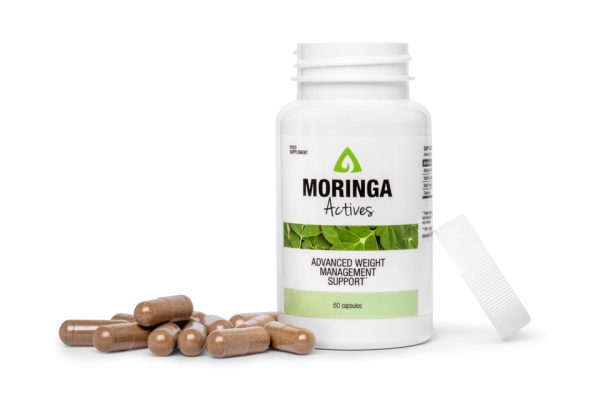 Moringa Actives - odchudzanie, kontrola apetytu, poziom cukru, wsparcie zdrowia, moringa,garcinia cambogia, chrom, piperina