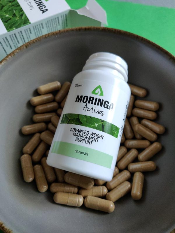 Moringa Actives - odchudzanie, kontrola apetytu, poziom cukru, wsparcie zdrowia, moringa,garcinia cambogia, chrom, piperina