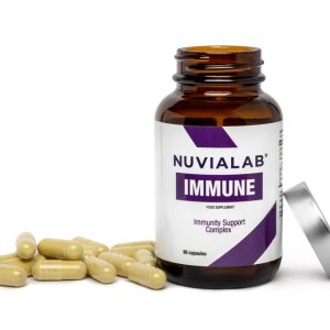 NuviaLab Immune – odporność, wzmacnia układ odpornościowy, ochrona przed infekcjami, poprawa regeneracji, działanie, przeciwzapalne i antyoksydacyjne, czarny bez, acerola, cynk, korzeń imbiru, witamina d3, beta-glutany NuviaLab Immune - odporność, wzmacnia układ odpornościowy, ochrona przed infekcjami, poprawa regeneracji, działanie, przeciwzapalne i antyoksydacyjne, czarny bez, acerola, cynk, korzeń imbiru, witamina d3, beta-glutany