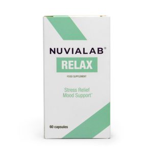 NuviaLab Relax – na stres, na uspokojenie, redukcja stresu i napięcia, poprawa nastroju, wsparcie układu nerwowego, lepszy sen, ashwaganda, melisa, różaniec górski, l-teanina, magnez NuviaLab Relax - na stres, na uspokojenie, redukcja stresu i napięcia, poprawa nastroju, wsparcie układu nerwowego, lepszy sen, ashwaganda, melisa, różaniec górski, l-teanina, magnez