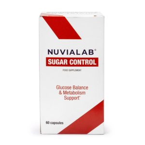 NuviaLab Sugar Control – kontrola poziomu cukru, metabolizm, ochrona przed powikłaniami cukrzycowymi, poprawa samopoczucia, morwa biała, berberyna, cynamon, chrom, kwas alfa-liponowy NuviaLab Sugar Control - kontrola poziomu cukru, metabolizm, ochrona przed powikłaniami cukrzycowymi, poprawa samopoczucia, morwa biała, berberyna, cynamon, chrom, kwas alfa-liponowy