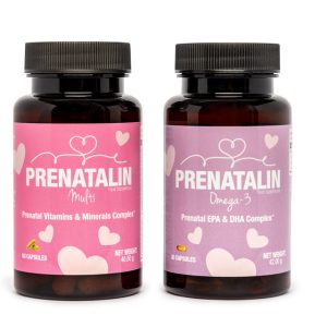Prenatalin - dla kobiet w ciąży, prenatalne, rozwój płodu, układ odpornościowy, energia, wsparcie kości, zębów, zdrowy płód, kwas foliowy, witamina D B, żelazo, jod, wapń