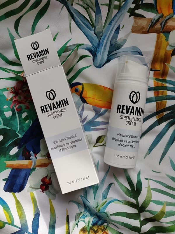 Revamin Stretch Mark - na rozstępy, skórę, redukcja rozstępów, zapobieganie powstawaniu rozstępów, poprawa elastyczności skóry, nawilżenie i odżywienie, aloes, awokado, pestki winogron, centelia azjatycka, witamina e