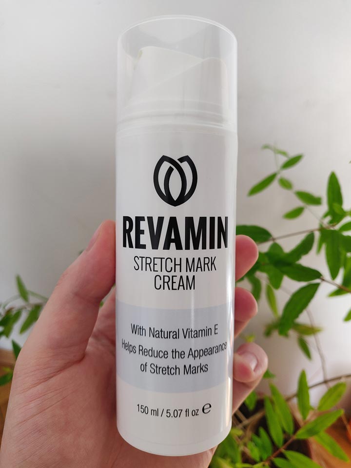 Revamin Stretch Mark - na rozstępy, skórę, redukcja rozstępów, zapobieganie powstawaniu rozstępów, poprawa elastyczności skóry, nawilżenie i odżywienie, aloes, awokado, pestki winogron, centelia azjatycka, witamina e