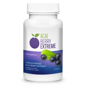 Acai Berry Extreme, suplement diety, odchudzanie, kontrola apetytu, przyspieszenie metabolizmu, naturalne składniki, spalanie tłuszczu, redukcja wagi, jagody Acai, błonnik, witamina C