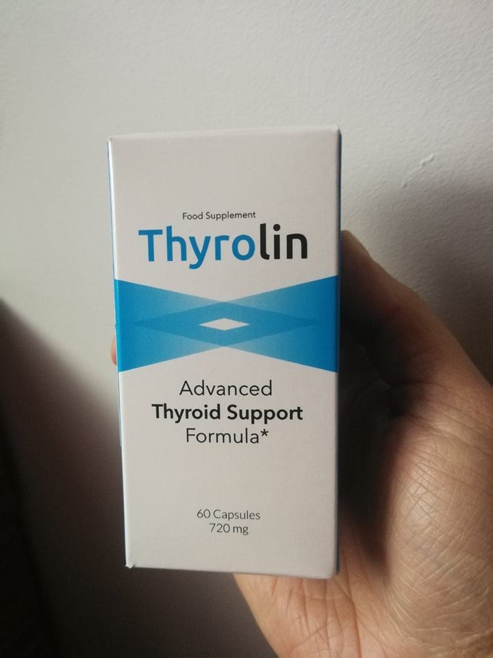 Thyrolin - tarczyca, wsparcie tarczycy, regulacja metabolizmu, wsparcie układu nerwowego, poprawa odporności, redukcja zmęczenia, ashwaganda, korzeń maca, selen, cynk, biotyna, BioPerina, pieprz czarny, witamina b12