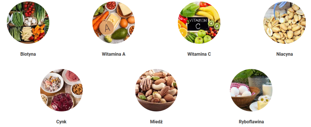 Collagen Select - przeciw starzeniu, odmładza skórę, regeneracja skóru, redukcja zmarszczek, nawilżenie i odżywienie, wzmocnienie włosów i paznokci, verisol, witamina C, niacyna, biotyna, cynk, miedź, ostropest