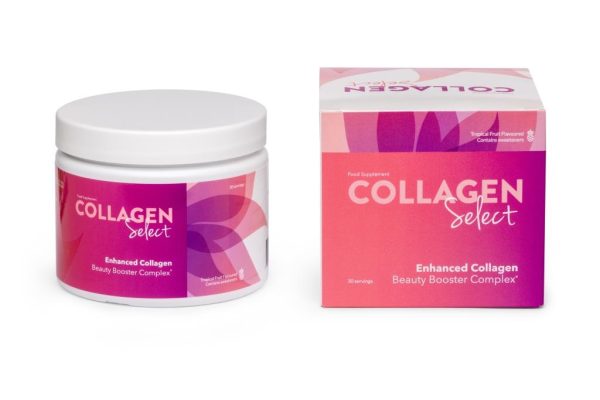 Collagen Select - przeciw starzeniu, odmładza skórę, regeneracja skóru, redukcja zmarszczek, nawilżenie i odżywienie, wzmocnienie włosów i paznokci, verisol, witamina C, niacyna, biotyna, cynk, miedź, ostropest