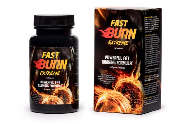 Fast Burn Extreme - spalacz tłuszczu, odchudzanie, metabolizm, kontrola apetytu, zielona herbata, gorzka pomarańcza, kofeina, chrom, cayenne, witamina b6