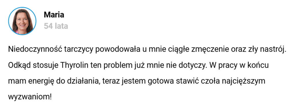 Thyrolin - tarczyca, wsparcie tarczycy, regulacja metabolizmu, wsparcie układu nerwowego, poprawa odporności, redukcja zmęczenia, ashwaganda, korzeń maca, selen, cynk, biotyna, BioPerina, pieprz czarny, witamina b12