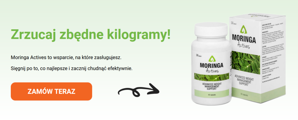 Moringa Actives - odchudzanie, kontrola apetytu, poziom cukru, wsparcie zdrowia, moringa,garcinia cambogia, chrom, piperina